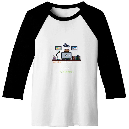 Python Pet Computer Science Python Programmer Eat Code Sleep Baseball Tees