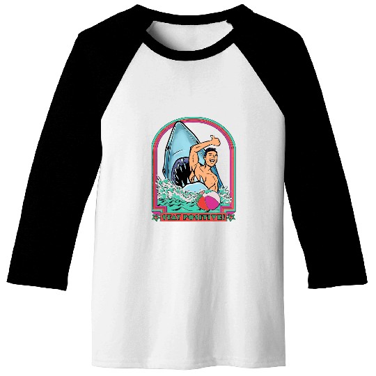 Shark Pet A Great Week For A Shark To Stay Positive Baseball Tees