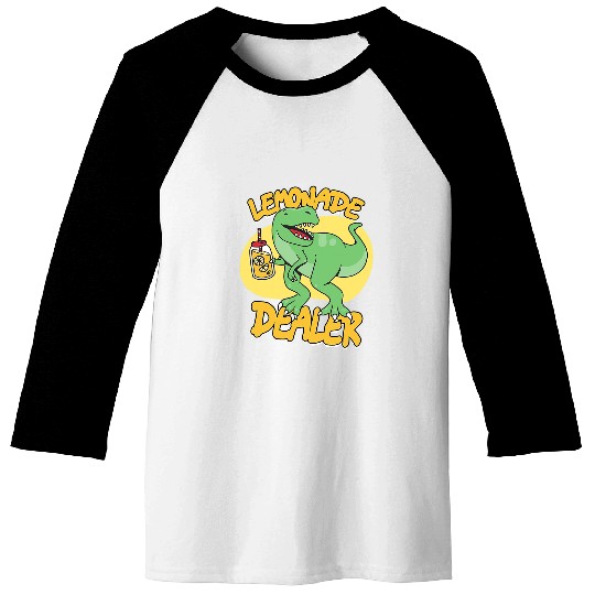 Dinosaur Pet Lemonade CEO Security Stand Lemon Juice Baseball Tees