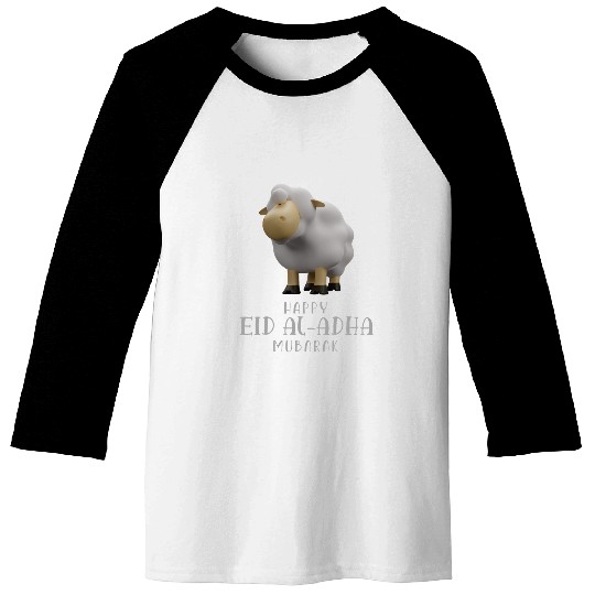 Sheep Pet Sheep Eid Mubarak Islamic Dab dance Joyful Cultural Baseball Tees