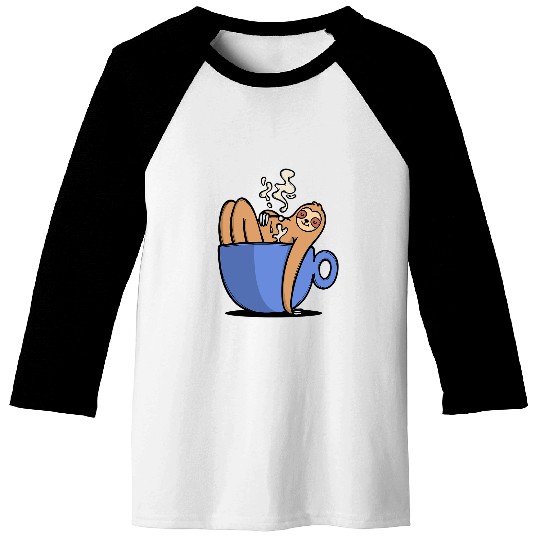 Coffee Fun Humorous Coffee Lover Drinker Cup Caffeine Baseball Tees
