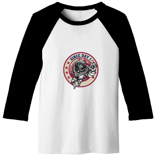 Astronaut Job Chimpanzee Space saying novelty Baseball Tees