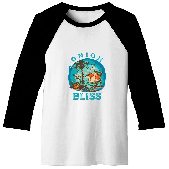 Onion Bliss Caramelized Onion Homesteading Cook Chef Vegan Baseball Tees