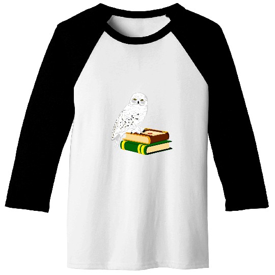 Owl Pet Magic Snow Owl Wizard Witchcraft Magician Magic Owl Baseball Tees