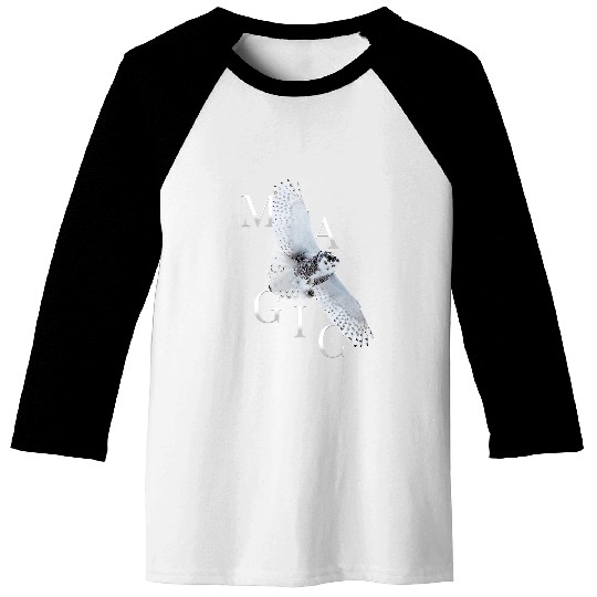 Owl Pet Magical Owl Birds Barn Owl Library 3 Baseball Tees