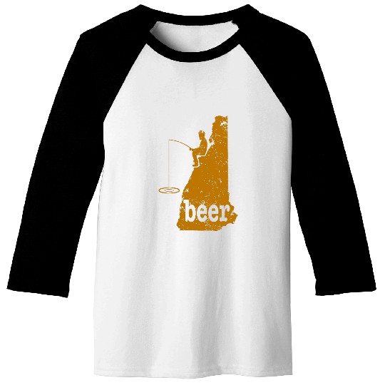 Beer Fun New Hampshire Beer Baseball Tees