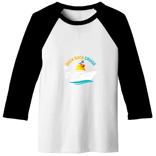 Duck Pet Cruise Duck Squad Vaction Cruise Ship Baseball Tees