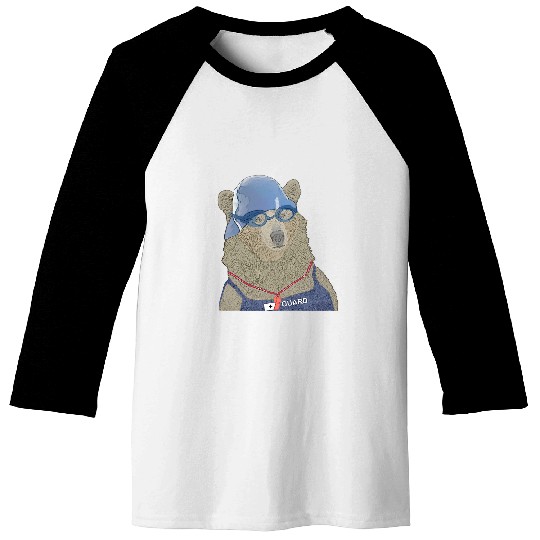 Bear Pet Lifeguard Bear 2by Behrbones Baseball Tees