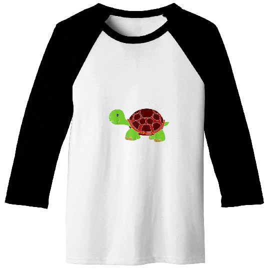 Turtle Pet cute i like turtles slow swimmers save turtle Baseball Tees