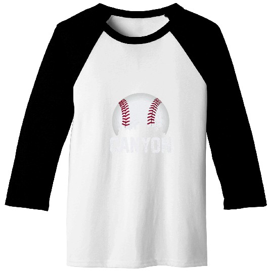 Canyon Idaho ID vintages Graphic Athletic Style Baseball Tees