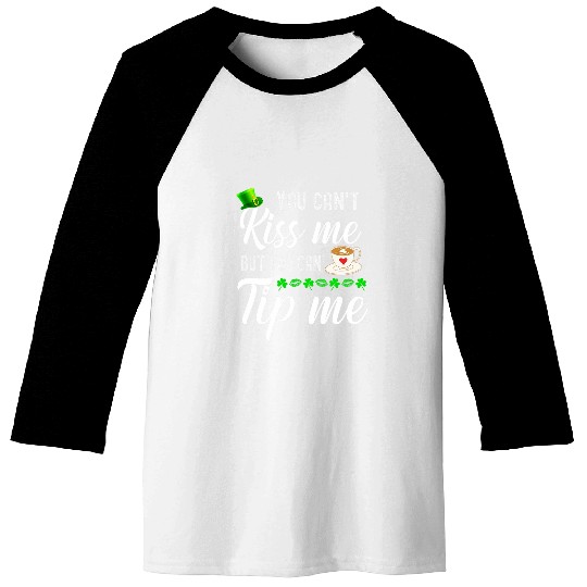 Coffee Fun St Patricks Day Coffee Waitress Waiter Tips Baseball Tees