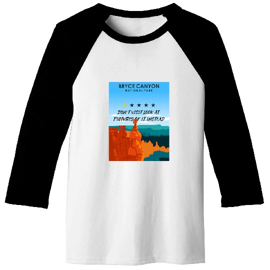 Bryce Canyon National park souvenir Baseball Tees