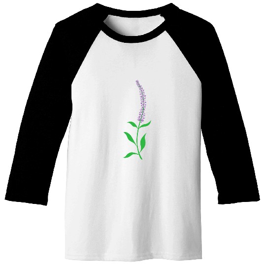 Herb Lavender Plant Flower Baseball Tees