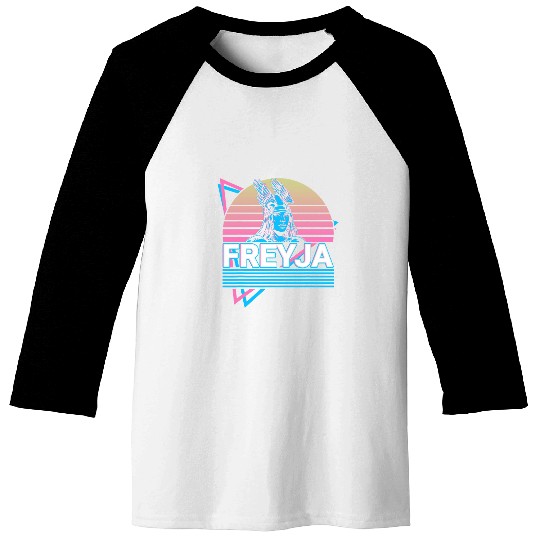 Freyja Norse Goddess Pagan Wiccan Baseball Tees