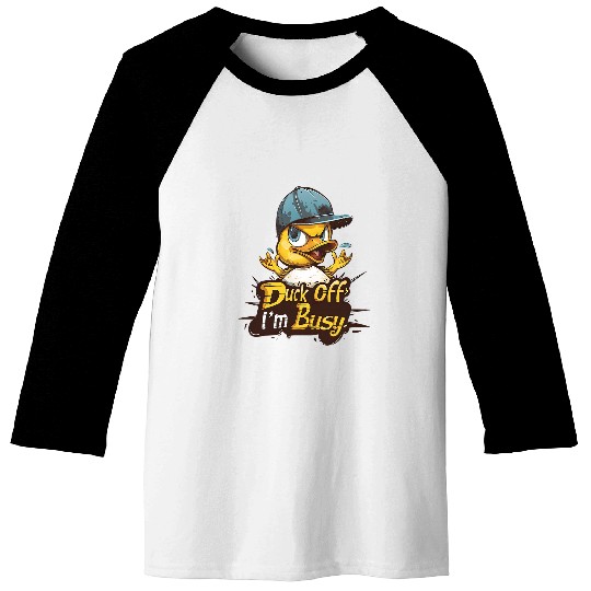 Duck Pet Ducklings Bath Duck Quacking 124 Baseball Tees
