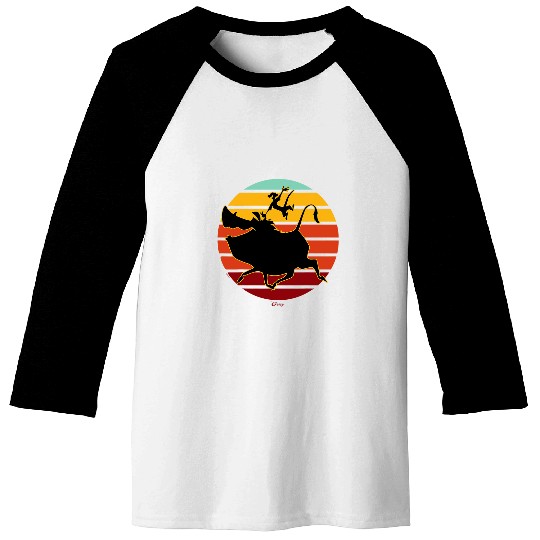 Lion Pet The Lion King Timon And Pumbaa Shadow Baseball Tees