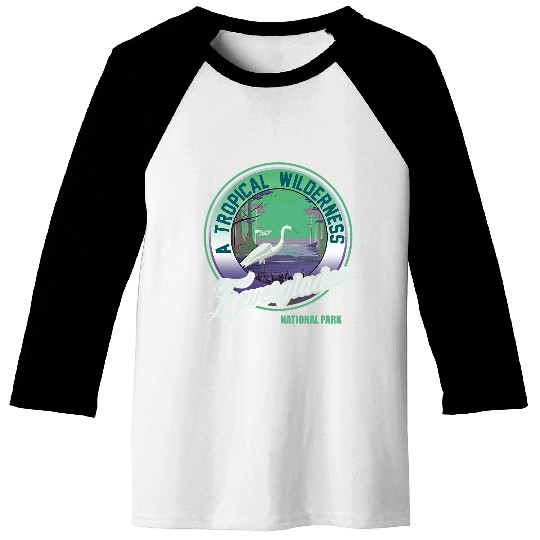 Florida Swamp Everglades National Park Baseball Tees