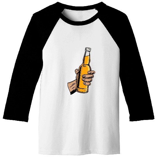 Beer Fun Beer Brew Bottle Drinker Bar Drinking Party Alcohol Beer Baseball Tees