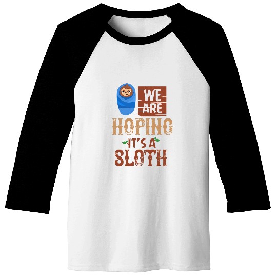 Sloth Pet Maternity Pregnancy 11 Baseball Tees