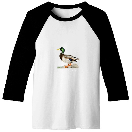 Duck Pet Mallard Duck Bird Ornithology Baseball Tees