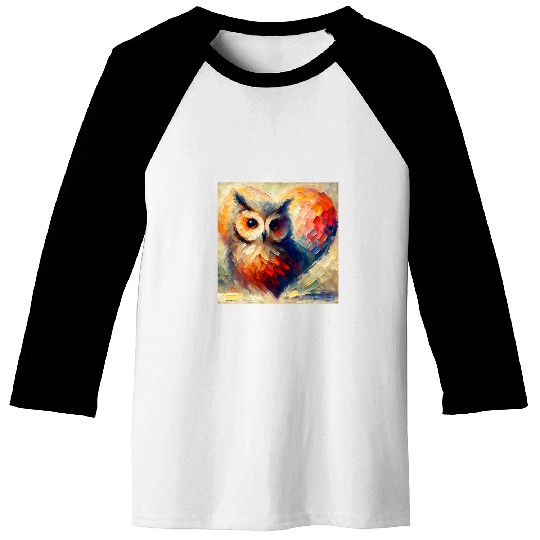 Owl Pet Ancient Hellenic Owl Vibrant Bird Nerd T Boho Nature 2 Baseball Tees