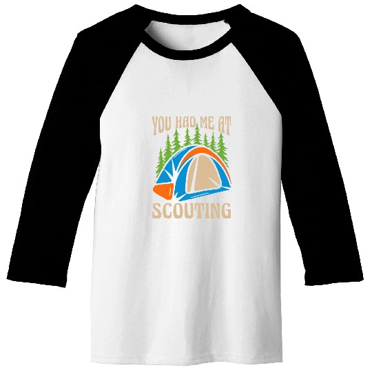 Funny Scout Nature Uniform Wilderness Scouting Baseball Tees