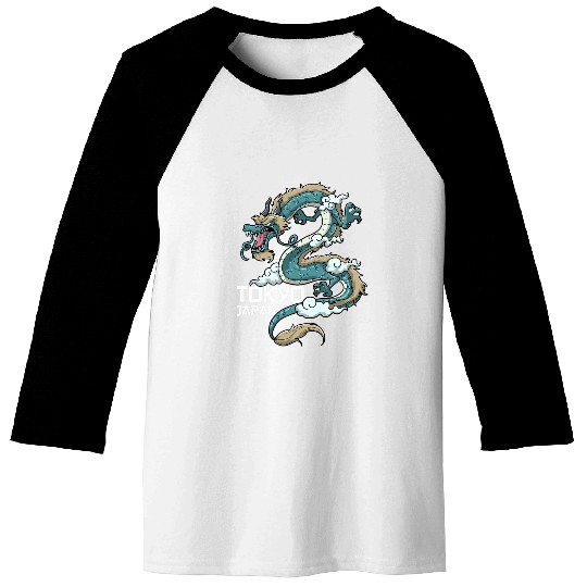 Dragon Pet Tokyo Japan Dragon Baseball Tees