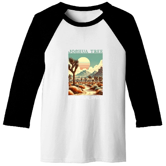Joshua Tree National Park vintages Hiking Camping Vacation Baseball Tees
