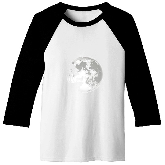American Foxhound Dog And Moon Halloween Baseball Tees