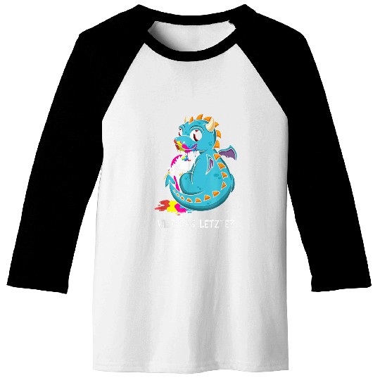 Dragon Pet How The Last Dragon Eats Unicorn Baseball Tees