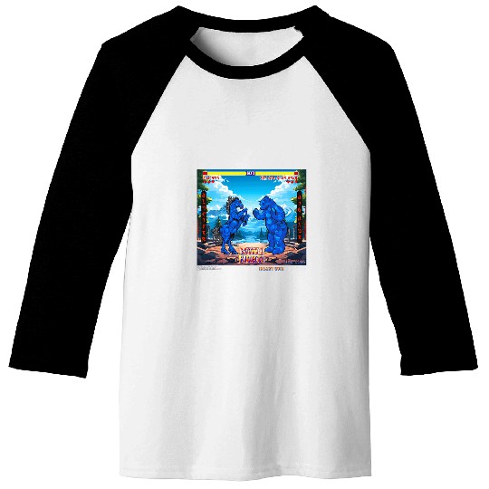 Bear Pet Horse Fighting Bear Colorado Underground Baseball Tees