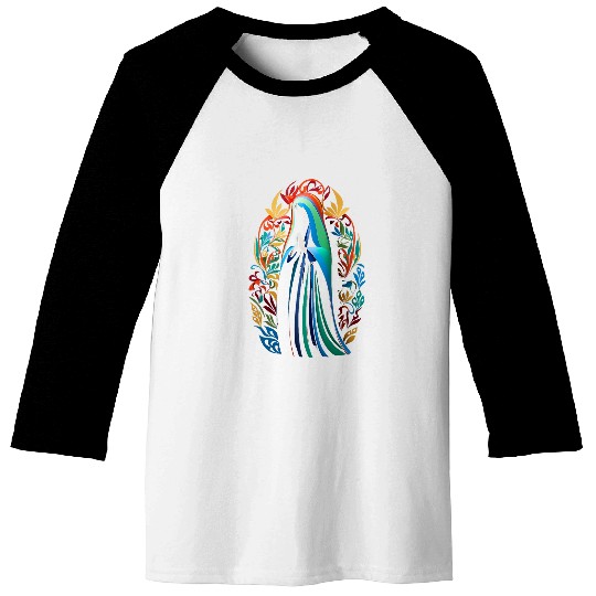 Mother Mary Vivid Baseball Tees