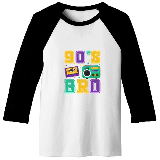 90s Music Party Women Men 1990s Baseball Tees