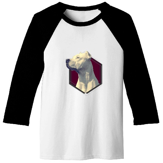 Argentine Mastiff T   Dogo Argentino Tee Baseball Tees