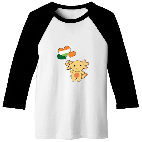 Sloth Pet With Ireland Balloons Cute Animals For Luck 1 Baseball Tees