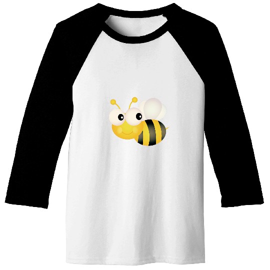 Cute Bumble Bee Baseball Tees