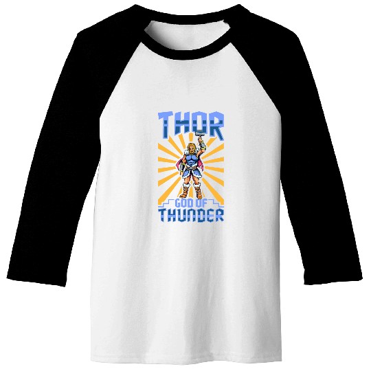 Viking thunder god Thor 9 Baseball Tees
