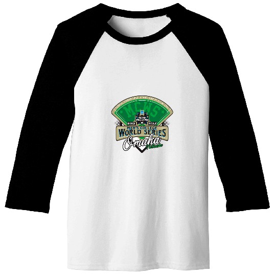 College World Series Baseball MCWS Officially Licensed Baseball Tees