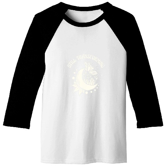 Celestial Butterfly Line Art Aesthetic Celestial Mystical 24 Baseball Tees