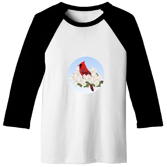 Cardinal Bird Birdlover Birdwatcher Biologist Ornithologist Baseball Tees