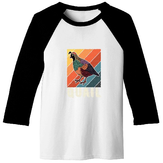 Quail bird species ornamental quail farmer 23 Baseball Tees