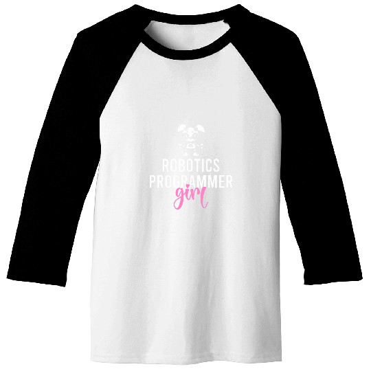 Robotics Programmer Girl Machine Learning Computing Lover Baseball Tees