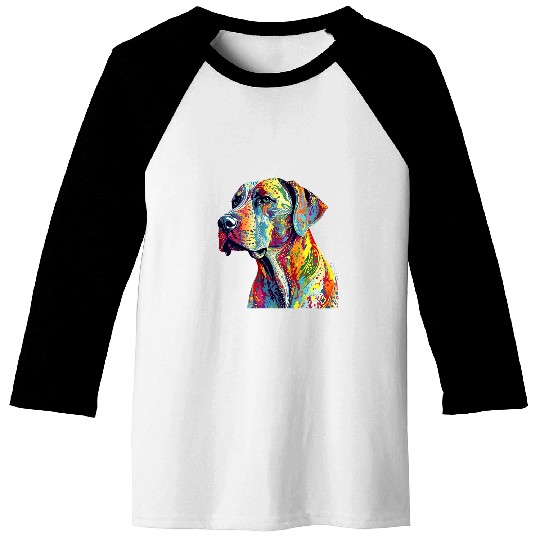 Great Dane Dreams K9 Baseball Tees