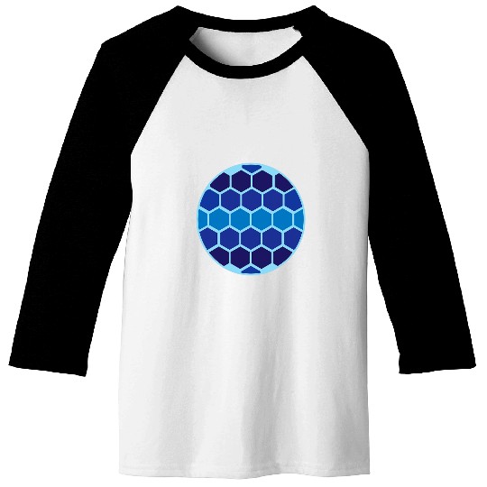 Cool Pattern Artwork Shapes Circle Style Creative Art Baseball Tees