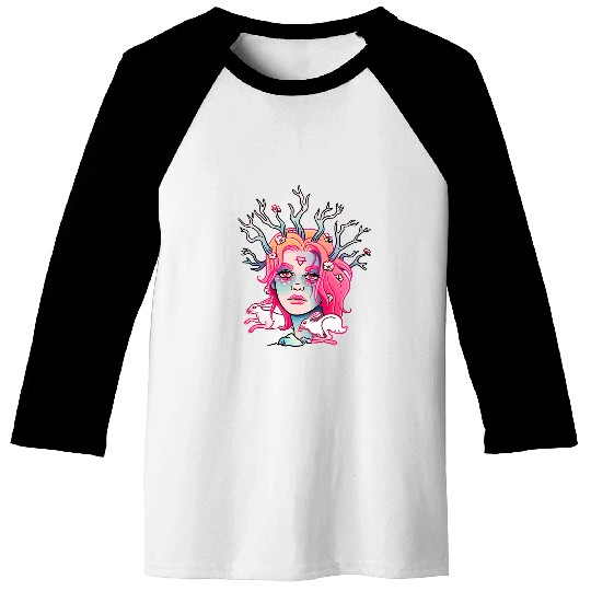 Gothic the four elements Goth Art Earth Baseball Tees