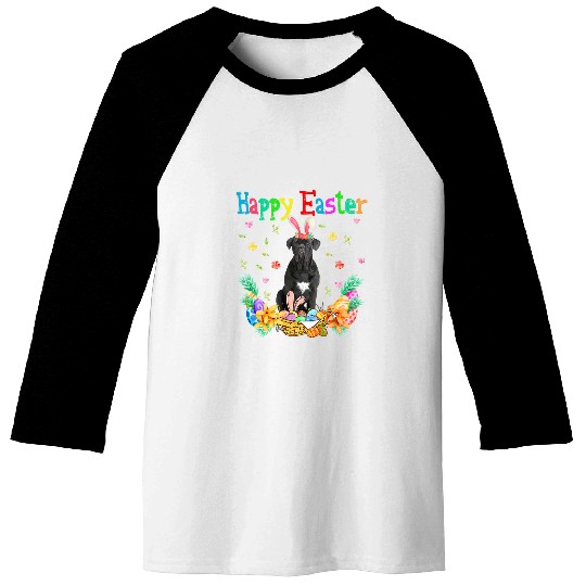 Happy Easter Cane Corso Bunny Cane Corso Eggs Baseball Tees