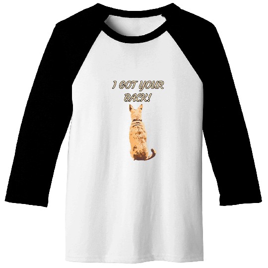 I Got Your Back Cute Chihuahua Guard Dog Version 2 Baseball Tees