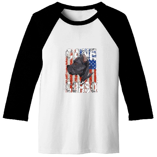 USA Cane Corso Amerika Baseball Tees