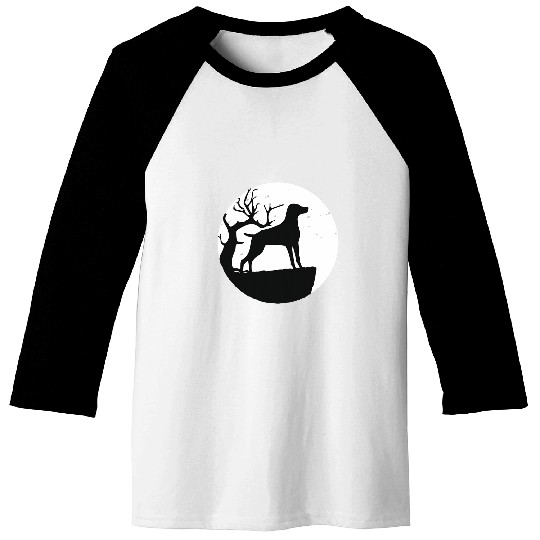 Weimaraner Dog Retro 15 Baseball Tees