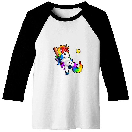 Unicorns Softball Girls Women Baseball Softball Player Baseball Tees
